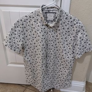 Denim & Flower Men's Button Up Shirt